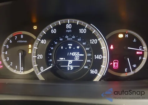 2017 Honda Accord Ex-L из США, поврежденный, VIN 1HGCR2F89HA080191